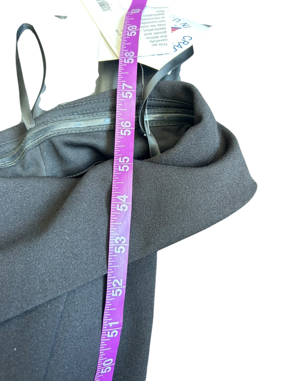 Aqua One-Shoulder Black Evening Gown Size 6 NWT - Picture 6 of 7
